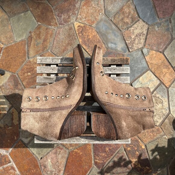 Suede Booties - Picture 10 of 11